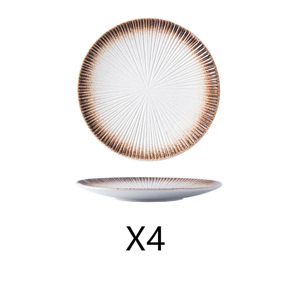 Steak Plate, Home Ceramic Western Plate, Pasta Plate - Mubimart