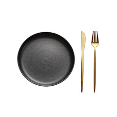 Steak Plate, Round Flat Plate, Western Food Plate - Mubimart -  