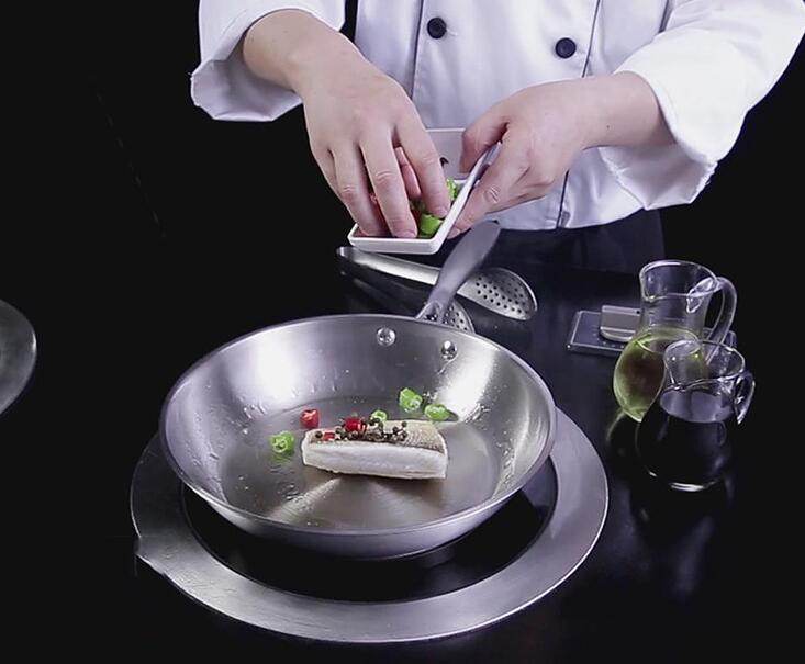 Steel frying pan - Mubimart