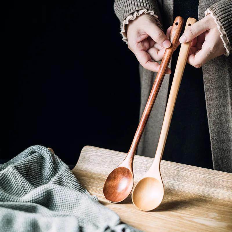 Stirring Cooking Lengthened Cooking Spoon Long Handle - Mubimart