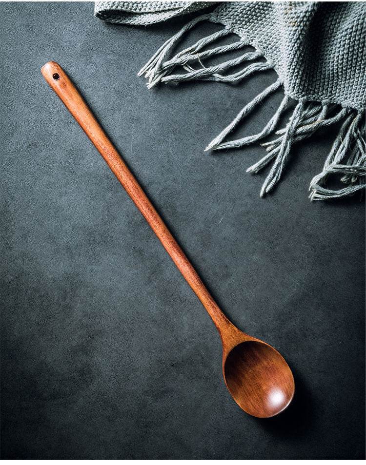 Stirring Cooking Lengthened Cooking Spoon Long Handle - Mubimart