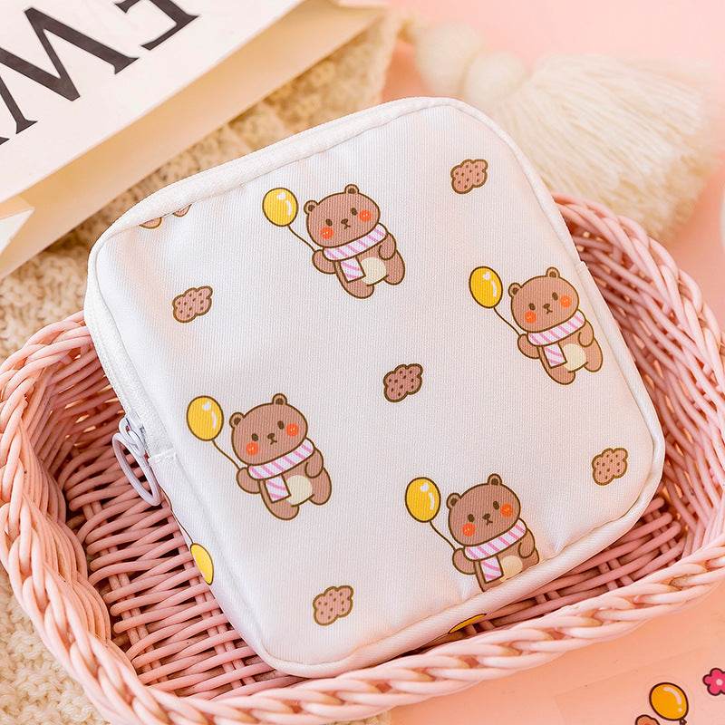 Storage Student Portable Large Capacity Tampon Small Pack Month Bag - Mubimart