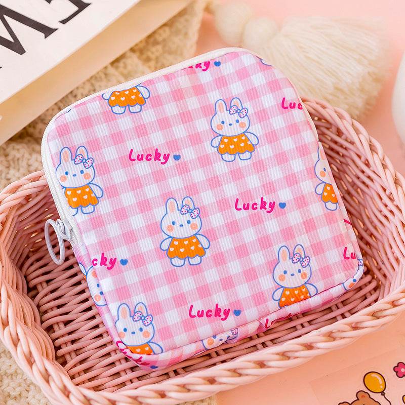 Storage Student Portable Large Capacity Tampon Small Pack Month Bag - Mubimart