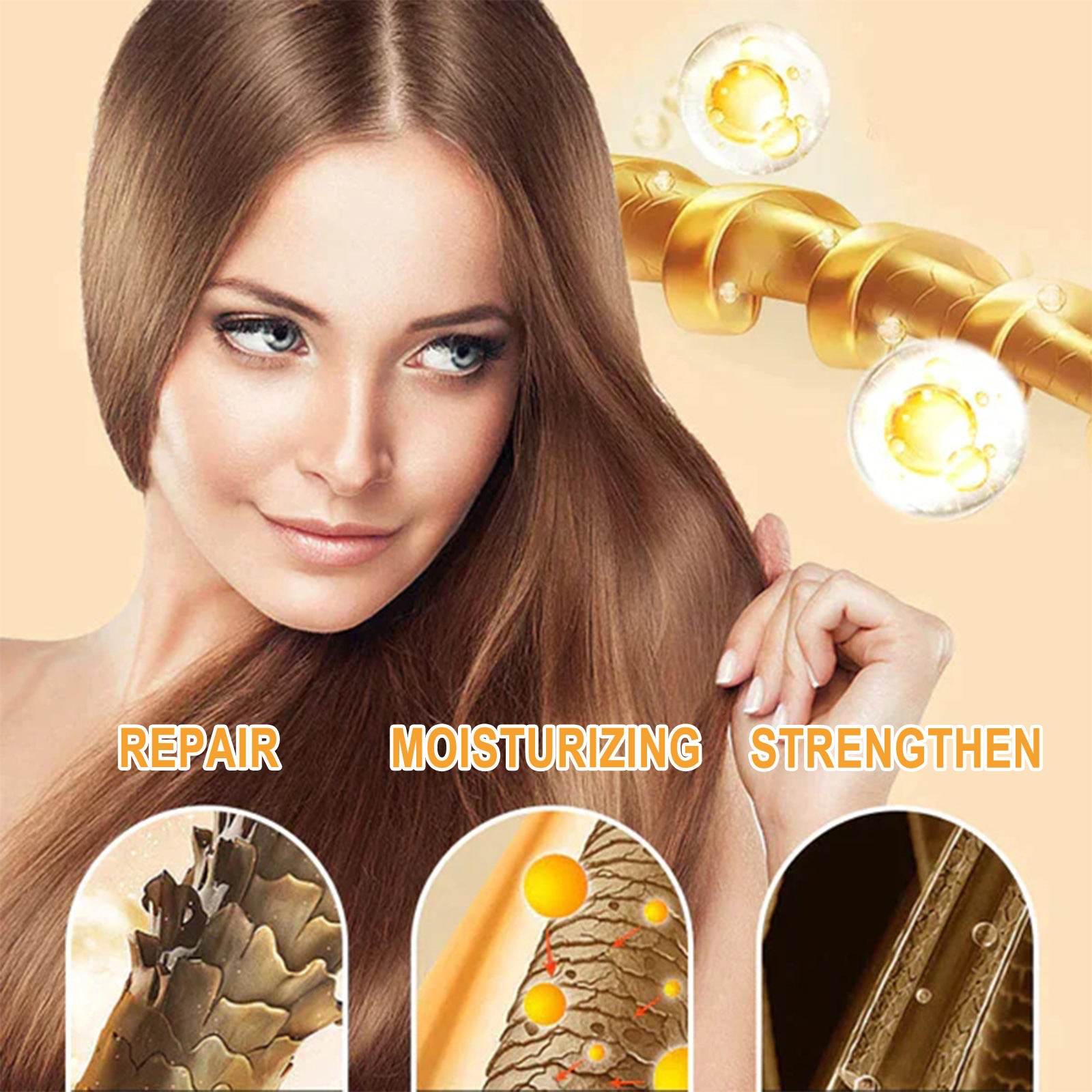 Strengthen Hair Root Repair And Soft Care - Mubimart
