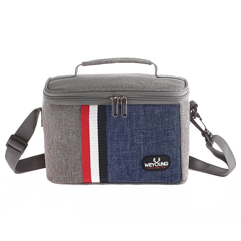 Striped lunch bag - Mubimart