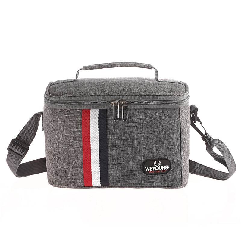 Striped lunch bag - Mubimart