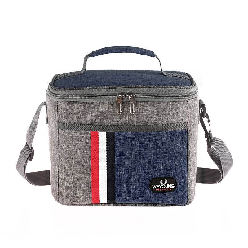 Striped lunch bag - Mubimart