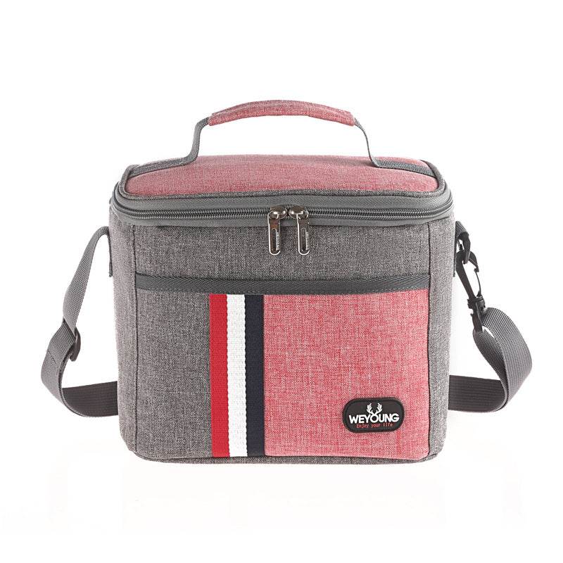 Striped lunch bag - Mubimart