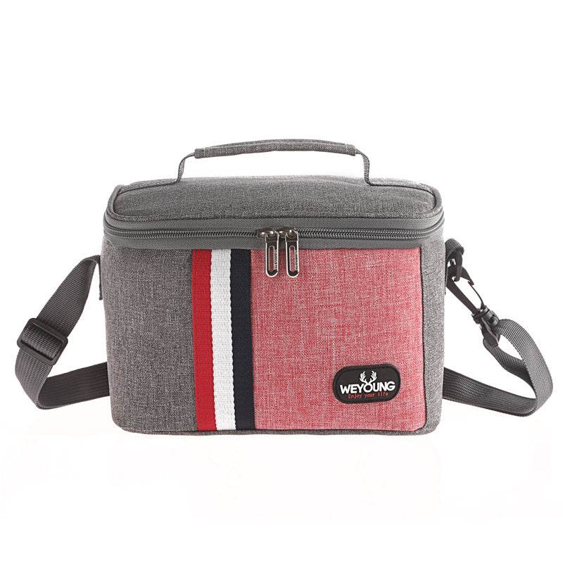 Striped lunch bag - Mubimart