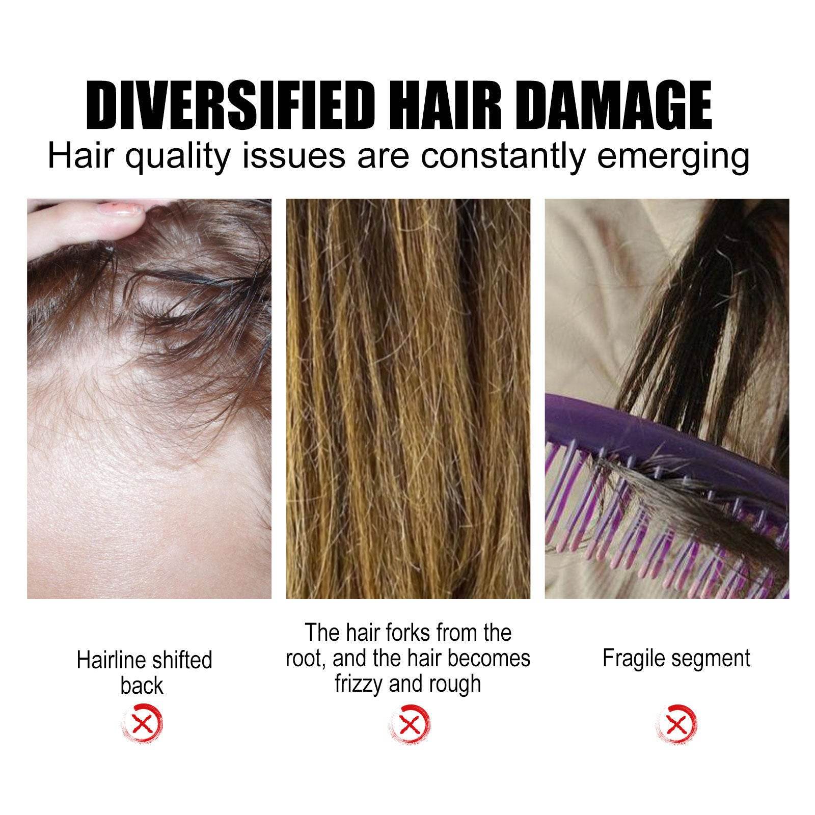 Strong Repair Rice Dense Hair Spray Hair Follicle Hair Root Anti-drop - Mubimart