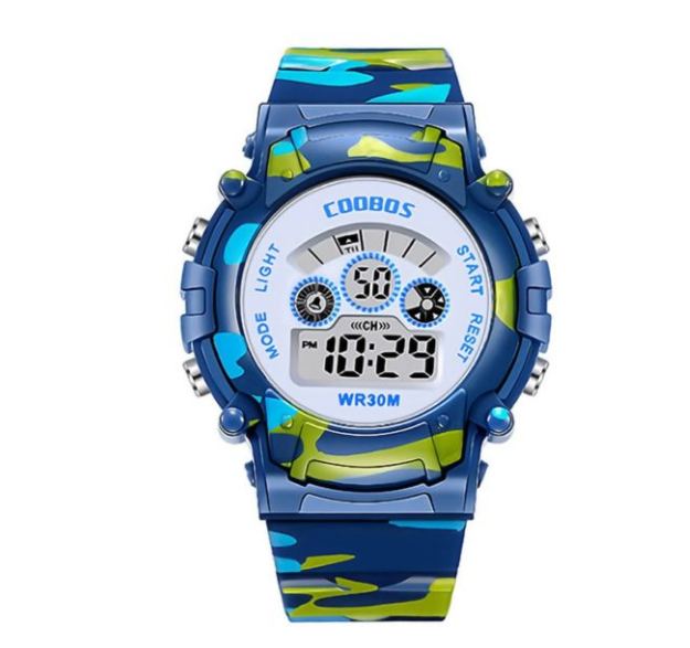 Student Sports Waterproof Children  Electronic Watch - Mubimart -  