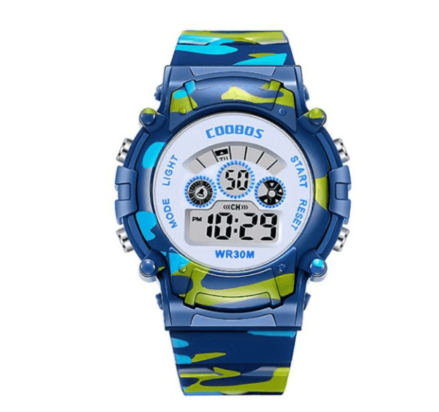 Student Sports Waterproof Children Electronic Watch - Mubimart
