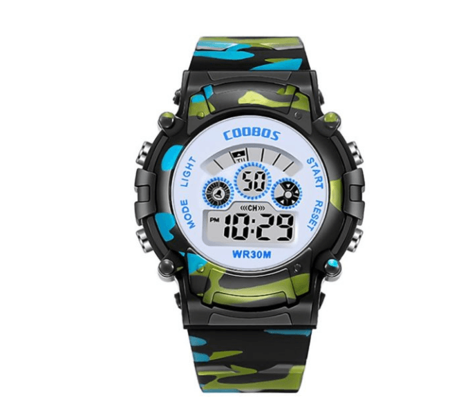 Student Sports Waterproof Children Electronic Watch - Mubimart