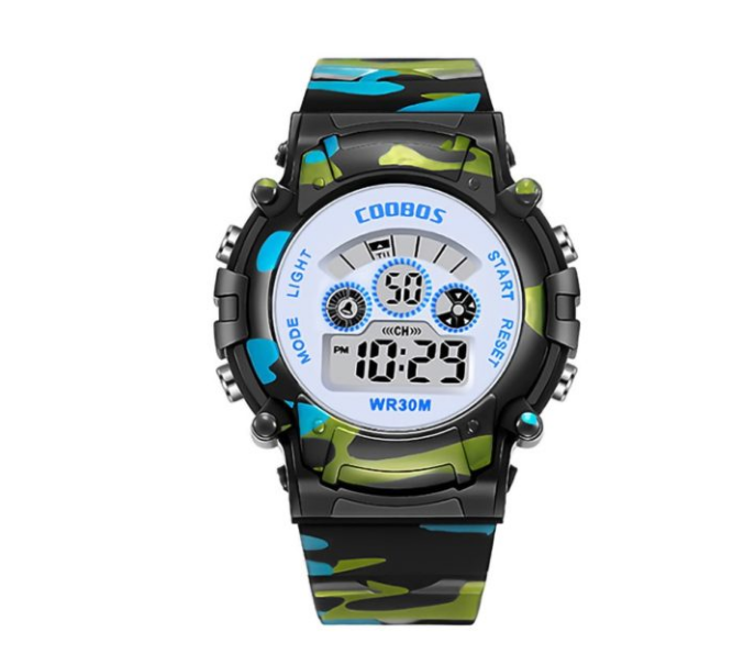 Student Sports Waterproof Children  Electronic Watch - Mubimart -  