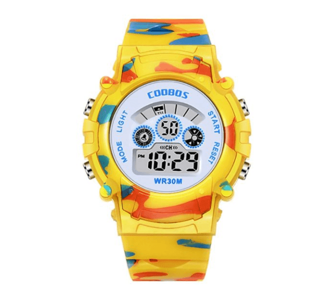 Student Sports Waterproof Children Electronic Watch - Mubimart