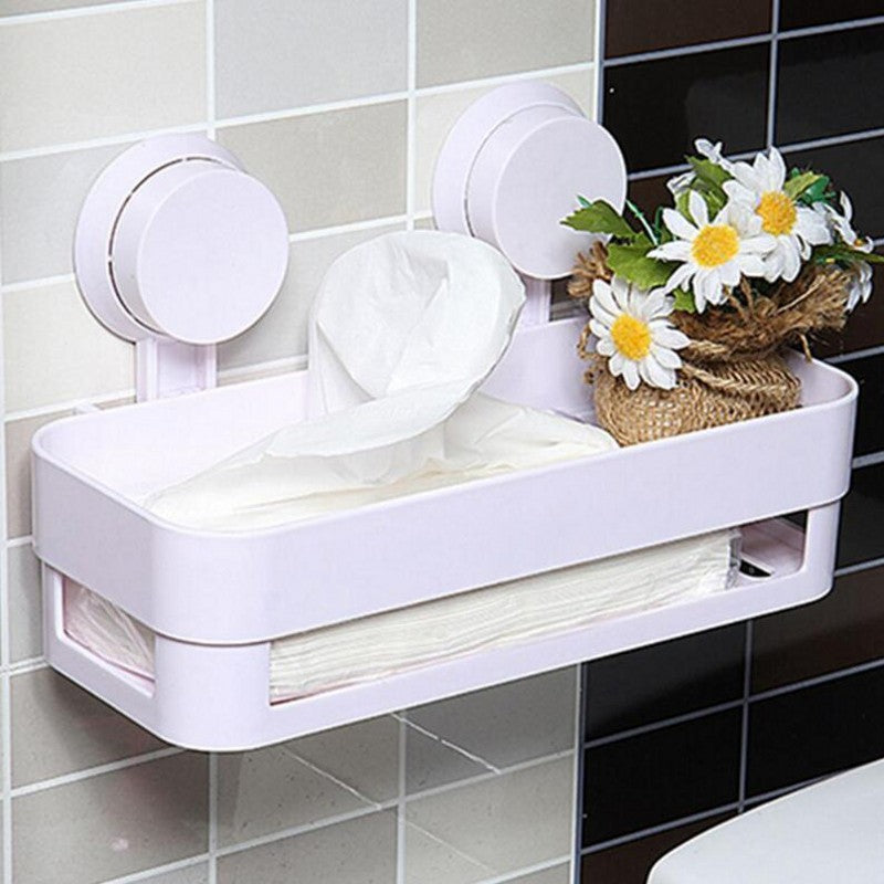 Suction Cup Bathroom Shelf Toilet Wall-mounted Bathroom Corner - Mubimart -  