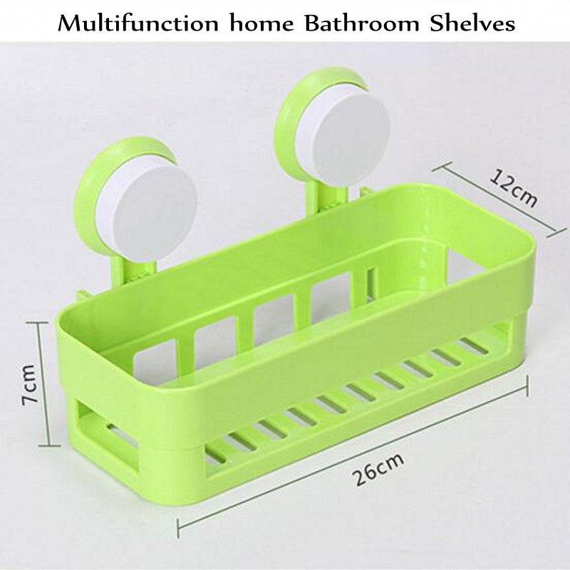 Suction Cup Bathroom Shelf Toilet Wall-mounted Bathroom Corner - Mubimart