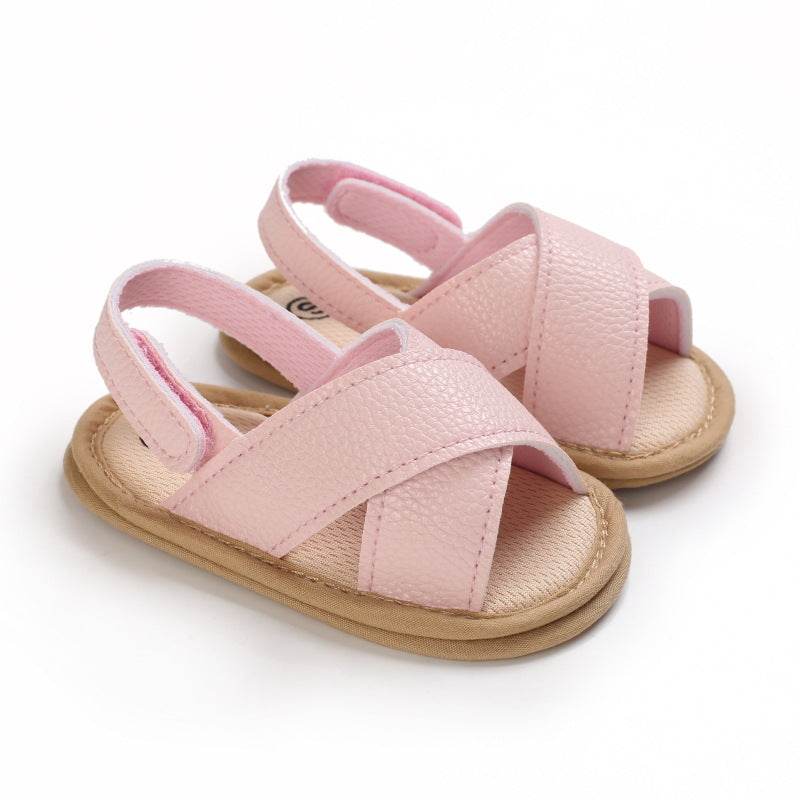 Summer 0 1 Year Old Girl Sandals Baby Walking Shoes 0 6 12 Months - Mubimart