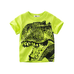 Summer Children's Short Sleeve T Shirt For Boys - Mubimart - Boys T-shirt 