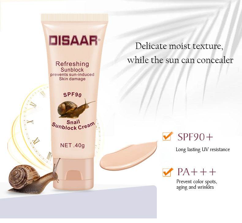 Summer Concealer Waterproof Anti-sweat Sunscreen Lotion - Mubimart