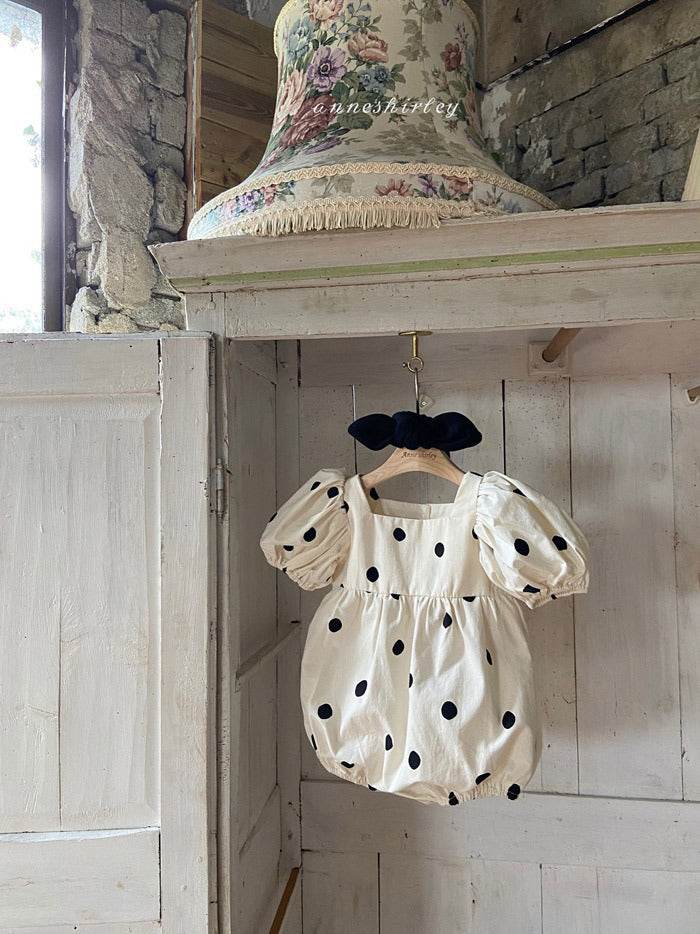 Summer Cute Bag Fart Clothes Pure Cotton Super Western-style Baby Girl Princess Romper - Mubimart