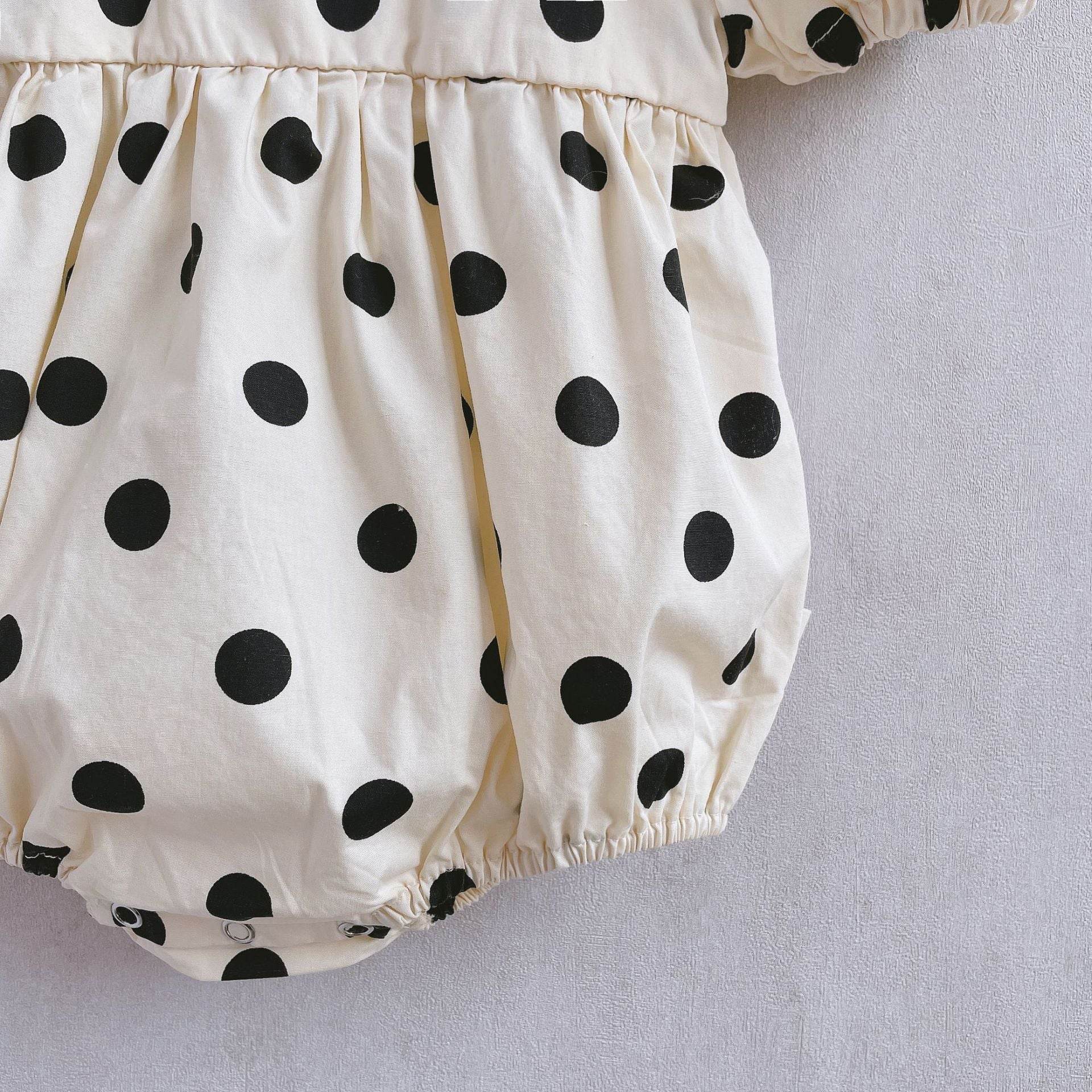 Summer Cute Bag Fart Clothes Pure Cotton Super Western-style Baby Girl Princess Romper - Mubimart