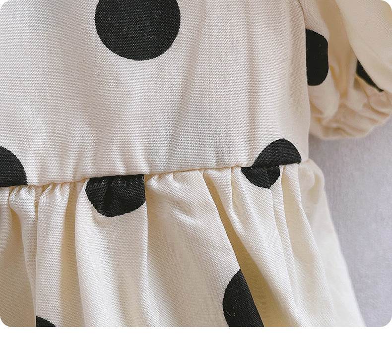Summer Cute Bag Fart Clothes Pure Cotton Super Western-style Baby Girl Princess Romper - Mubimart