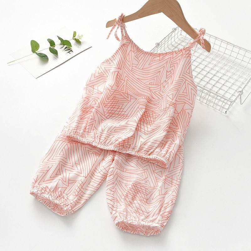 Summer Girl Camisole Kids Two Piece Set - Mubimart