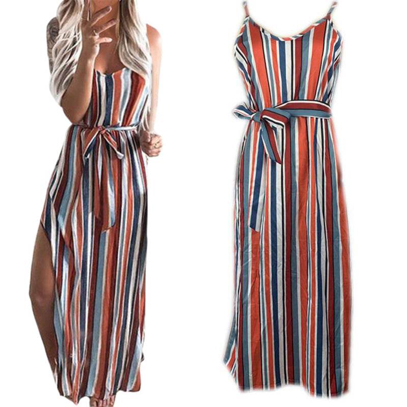 Summer Long Maxi Maternity Dresses - Mubimart