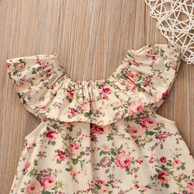 Summer Newborn Baby Girl Clothes Shorts Outfits - Mubimart