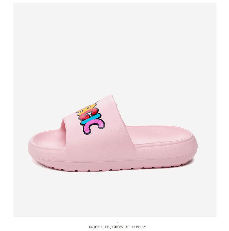 Summer Slippers Little Girl Fashion Non-slip Soft-soled Shoes - Mubimart