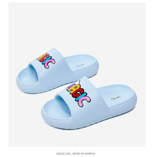 Summer Slippers Little Girl Fashion Non-slip Soft-soled Shoes - Mubimart