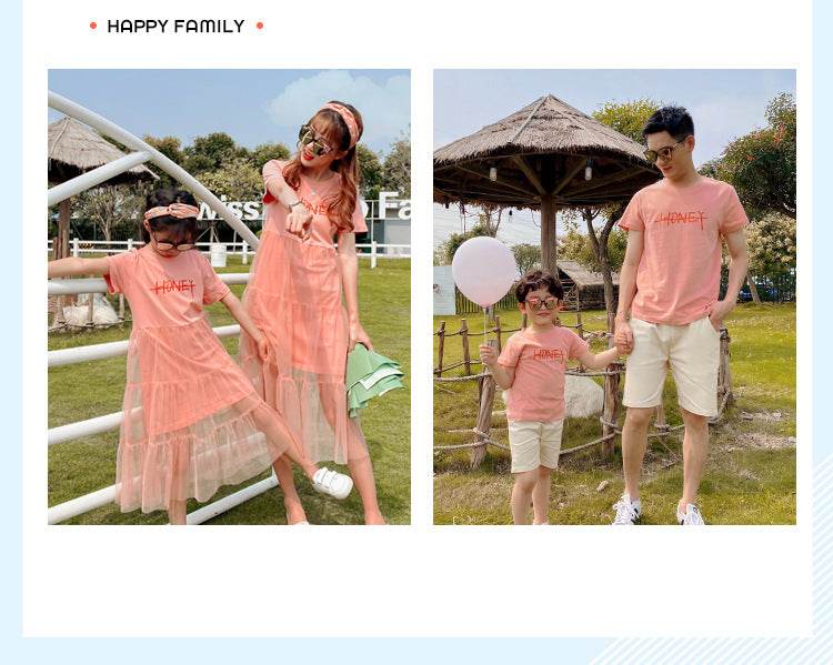 Summer Style Family Outfit Attire - Mubimart