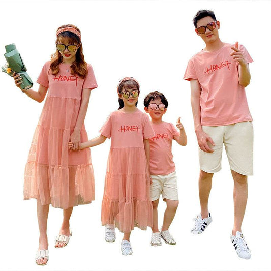 Summer Style Family Outfit Attire - Mubimart