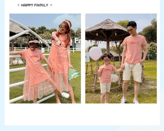 Summer Style Family Outfit Attire - Mubimart