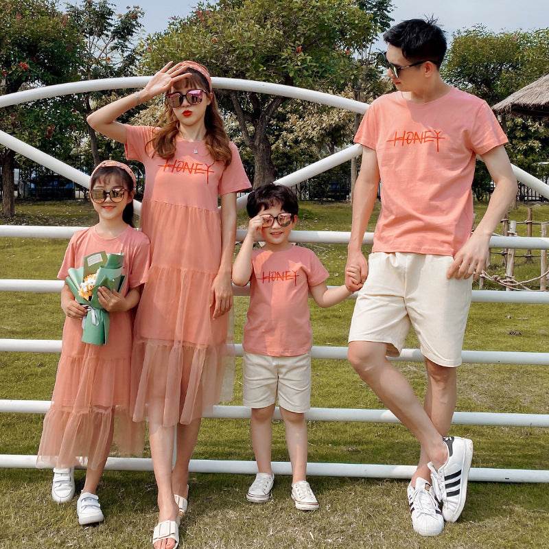 Summer Style Family Outfit Attire - Mubimart