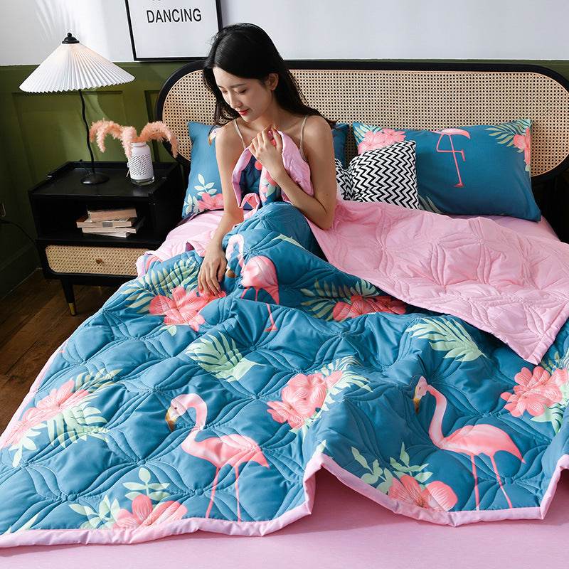 Summer Washed Cotton Summer Cool Quilt, Air-conditioning Quilt - Mubimart
