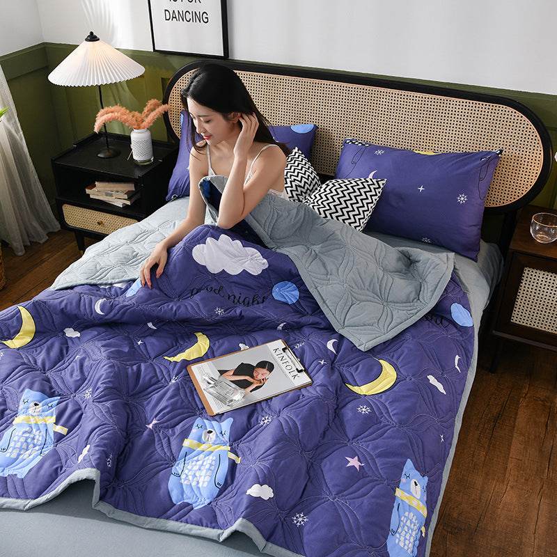 Summer Washed Cotton Summer Cool Quilt, Air-conditioning Quilt - Mubimart