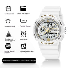 Summer Waterproof Children Girl Electronic Watch - Mubimart -  