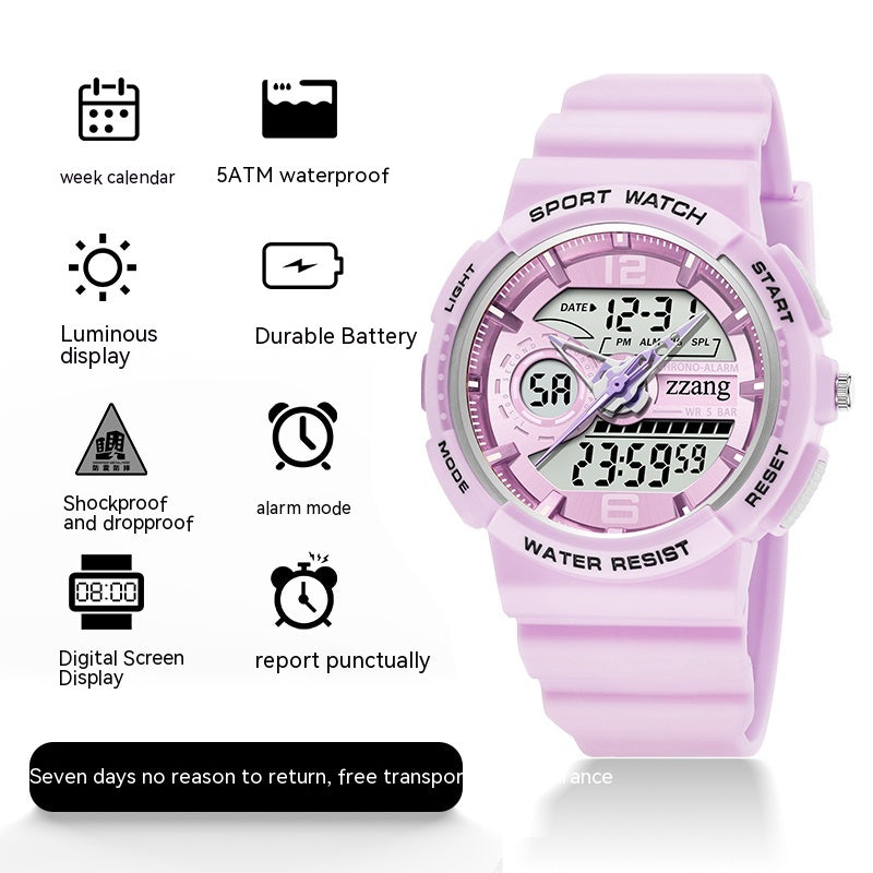 Summer Waterproof Children Girl Electronic Watch - Mubimart -  