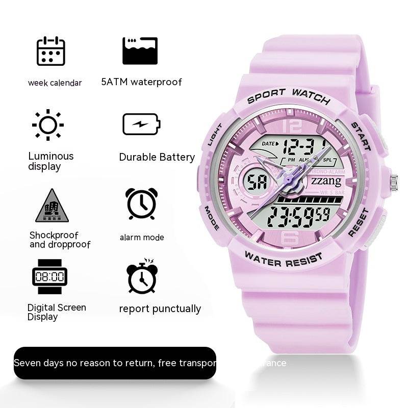 Summer Waterproof Children Girl Electronic Watch - Mubimart