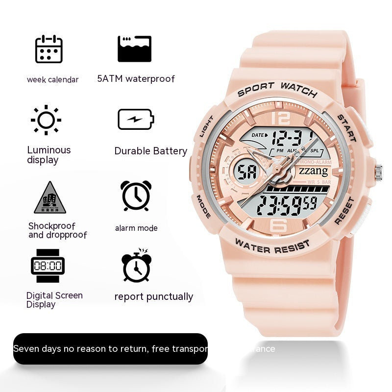 Summer Waterproof Children Girl Electronic Watch - Mubimart -  