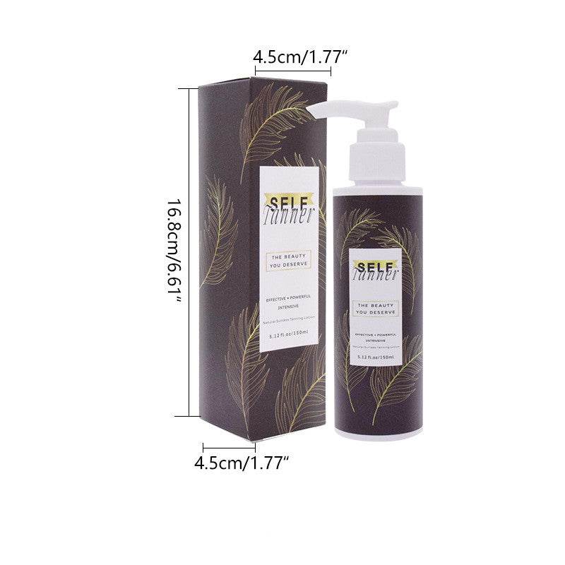 Sun-free Black Lotion Natural Bronze Body Lotion - Mubimart