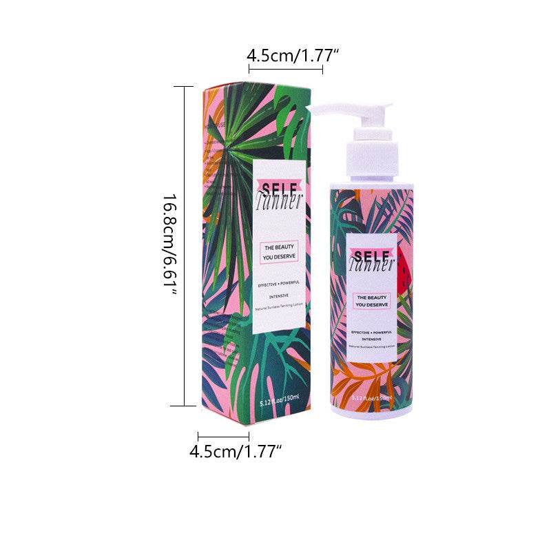 Sun-free Black Lotion Natural Bronze Body Lotion - Mubimart