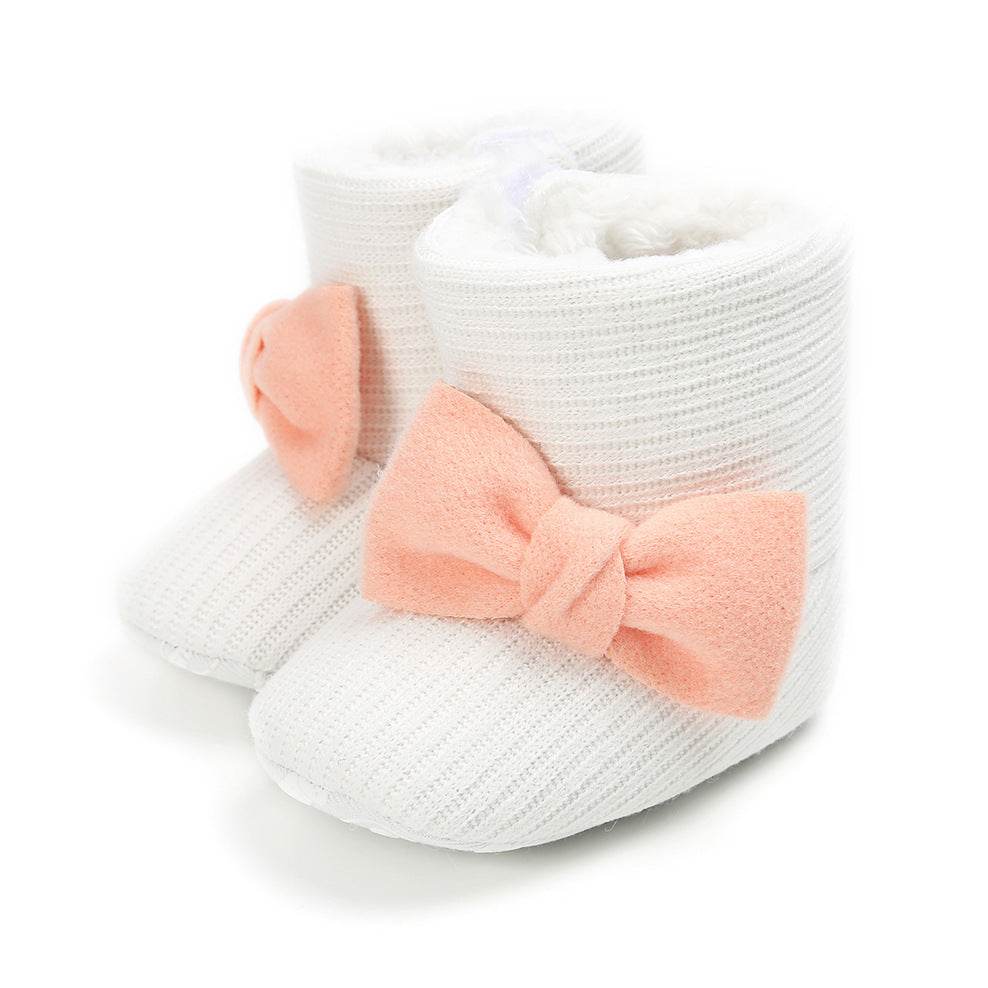 Sunflower Warm Boots Baby Shoes Baby Boots Cotton Boots Baby Choes Toddler Shoes - Mubimart