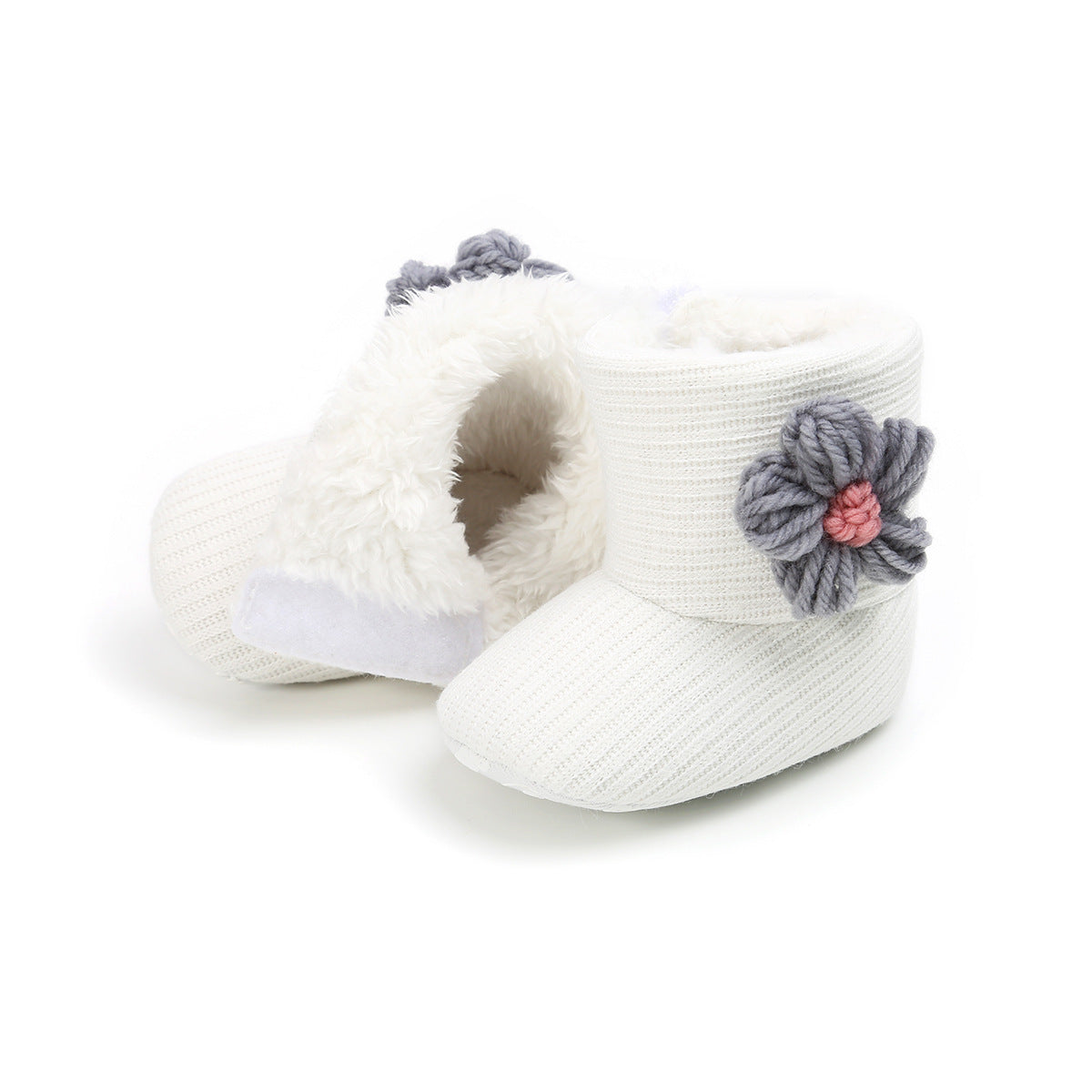 Sunflower Warm Boots Baby Shoes Baby Boots Cotton Boots Baby Choes Toddler Shoes - Mubimart -  