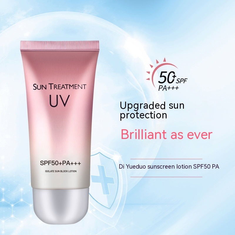 Sunscreen SPF50 Isolation UV Protection Summer - Mubimart - Sunscreen 