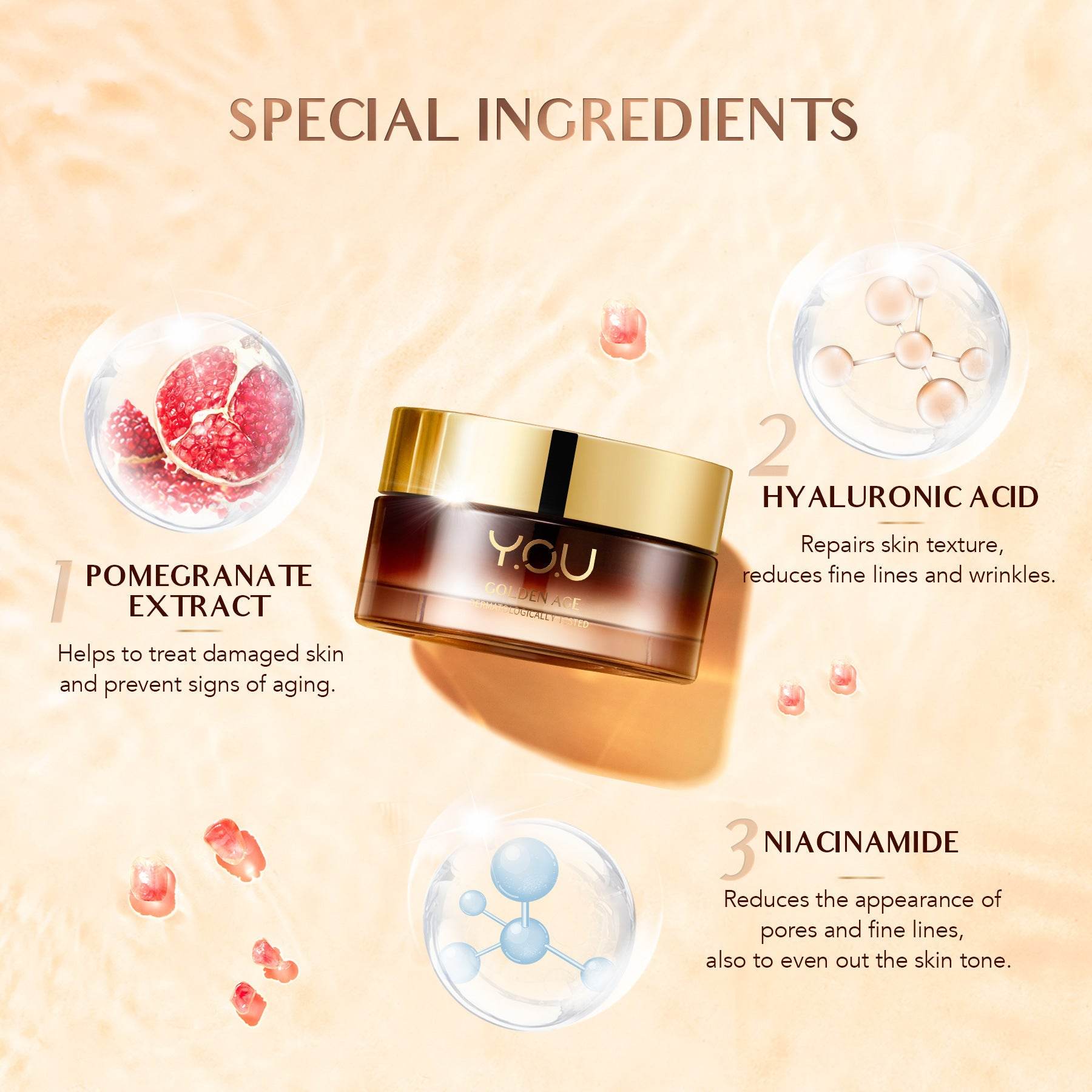 Sunscreen Skin Care Whitening Moisturizing Cream - Mubimart