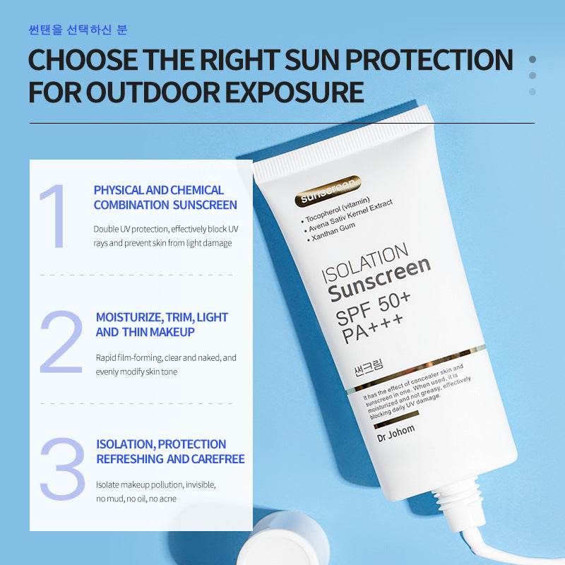 Sunscreen UV Protection Anti-aging Whitening Makeup Primer Two-in-one - Mubimart