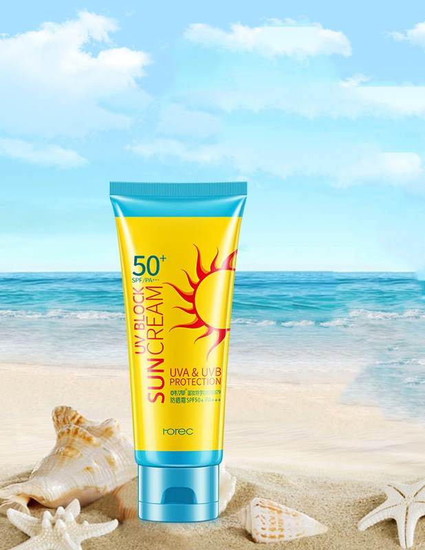 Sunscreen milk Moisturizing Concealer Sunscreen - Mubimart
